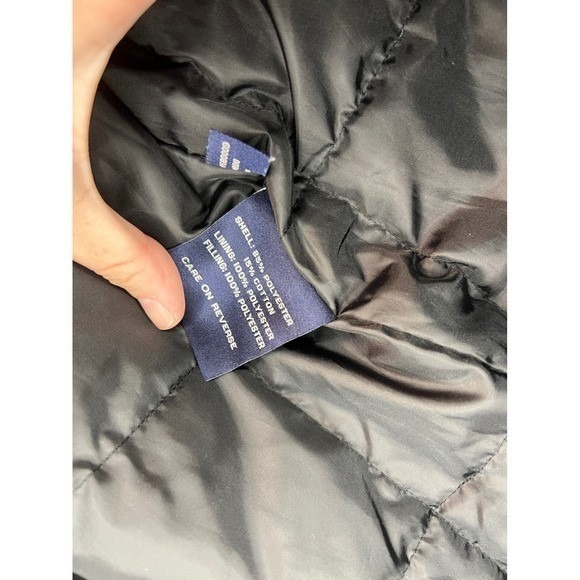 G.H. Bass Parka Mens Black‎ Jacket Removable Fleece Collar NO Hood XXL - Picture 4 of 6